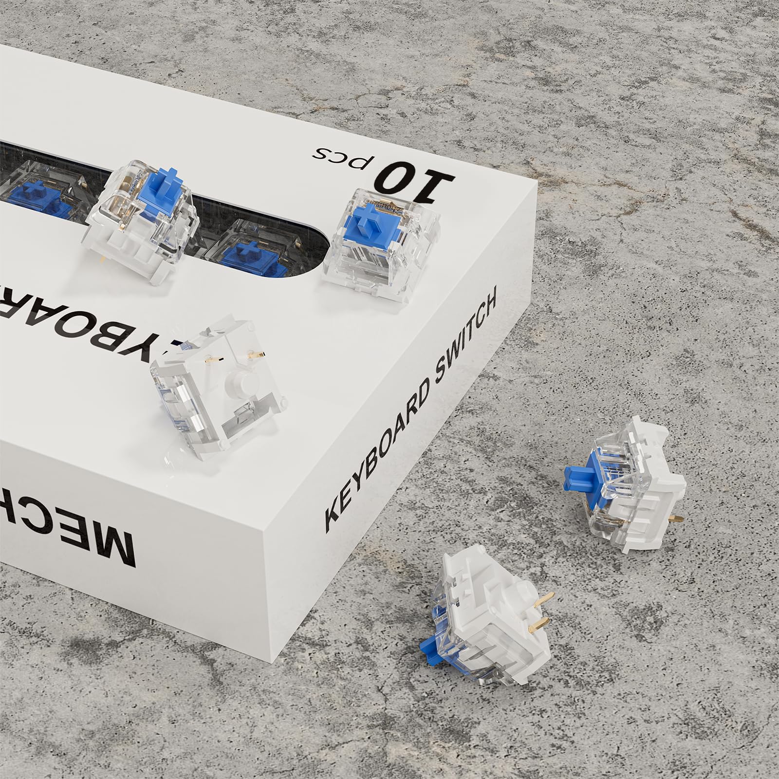 Amazon.com: Zhouwang 10PCS Blue Switches,3 Pin Replacement
